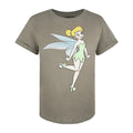 Kaki clair - Front - Tinkerbell - T-shirt - Femme