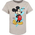 Gris clair - Noir - Rouge - Front - Disney - T-shirt FLORIDA - Femme