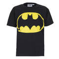 Noir - Jaune - Front - Batman - T-shirt - Garçon