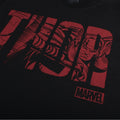 Noir - Rouge - Side - Thor - T-shirt - Homme