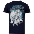 Bleu marine - Front - Avengers Assemble - T-shirt TEAM - Homme