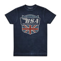 Bleu marine - Front - BSA - T-shirt BRITISH MADE - Homme