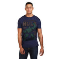 Bleu marine - Lifestyle - Hulk - T-shirt RAGE - Homme