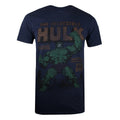 Bleu marine - Front - Hulk - T-shirt RAGE - Homme