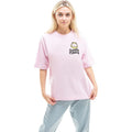 Rose clair - Side - Garfield - T-shirt GOOD TIMES - Femme