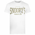 Blanc - Front - Peanuts - T-shirt SNOOPYS STRENGTH CLUB - Homme