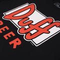 Noir - Blanc - Rouge - Side - The Simpsons - T-shirt DUFF BEER - Homme