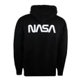 Noir - Back - NASA - Sweat à capuche - Homme