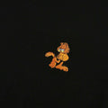 Noir - Side - Garfield - T-shirt - Homme