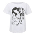 Blanc - Noir - Front - Mulan - T-shirt - Femme