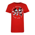 Rouge - Front - Disney - T-shirt LOVE NEVER GOES OUT OF STYLE - Femme