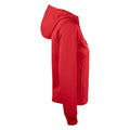 Rouge - Side - Clique - Veste à capuche BASIC - Femme