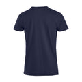 Bleu marine foncé - Back - Clique - T-shirt PREMIUM - Homme