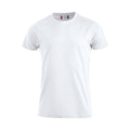 Blanc - Front - Clique - T-shirt PREMIUM - Homme