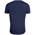 Bleu marine foncé - Back - Clique - T-shirt - Homme
