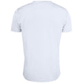 Blanc - Back - Clique - T-shirt - Homme