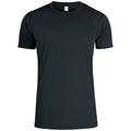 Noir - Front - Clique - T-shirt - Homme