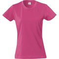 Rose cerise vif - Front - Clique - T-shirt - Femme