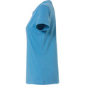 Turquoise vif - Side - Clique - T-shirt - Femme
