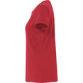 Rouge - Side - Clique - T-shirt - Femme