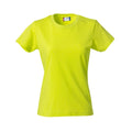 Vert fluo - Front - Clique - T-shirt - Femme