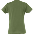 Vert kaki - Back - Clique - T-shirt - Femme