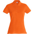 Orange sang - Front - Clique - Polo - Femme