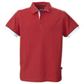 Rouge - Front - James Harvest - Polo ANDERSON - Homme
