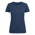 Bleu foncé - Front - Harvest - T-shirt AMERICAN U - Femme