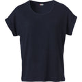 Bleu marine foncé - Front - Clique - T-shirt KATY - Femme