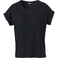 Noir - Front - Clique - T-shirt KATY - Femme
