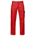 Rouge - Front - Projob - Pantalon cargo - Homme