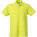 Vert fluo - Front - Clique - Polo BASIC - Homme