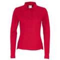 Rouge - Front - Cottover - Polo - Femme