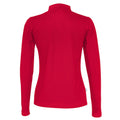 Rouge - Back - Cottover - Polo - Femme