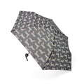 Gris - Front - Drizzles - Parapluie Compact motif chien femme