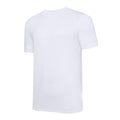 Blanc - Noir - Back - Umbro - T-shirt CLUB LEISURE - Enfant