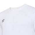 Blanc - Noir - Side - Umbro - T-shirt CLUB LEISURE - Enfant