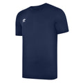 Bleu marine - Blanc - Front - Umbro - T-shirt CLUB LEISURE - Enfant