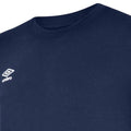 Bleu marine - Blanc - Side - Umbro - T-shirt CLUB LEISURE - Enfant