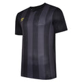 Noir - Carbone - Front - Umbro - Maillot RAMONE - Homme