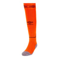Orange vif - Noir - Front - Umbro - Chaussettes de foot DIAMOND - Enfant