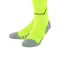 Jaune fluo - Carbone - Side - Umbro - Chaussettes de foot DIAMOND - Enfant