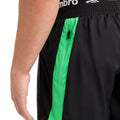 Noir - Vert - Side - Umbro - Short de jogging PRO - Homme