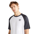 Blanc - Anthracite - Side - Umbro - T-shirt CORE - Homme