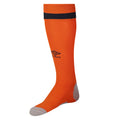 Orange - Gris - Noir - Side - Umbro - Chaussettes extérieur 23-24 - Homme