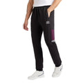 Noir - Violet foncé - Side - Umbro - Pantalon de jogging SPORTS STYLE CLUB - Homme