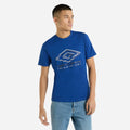 Bleu roi - Front - Umbro - T-shirt - Homme