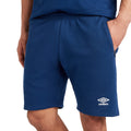Bleu marine - Blanc - Pack Shot - Umbro - Short CLUB LEISURE - Homme