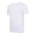 Blanc - Noir - Back - Umbro - T-shirt CLUB LEISURE - Homme